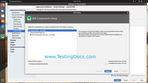 Image result for Android Studio SDK Setup
