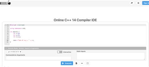 Image result for C Compiler in Browser