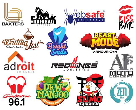 Image result for Logos Examples with Name