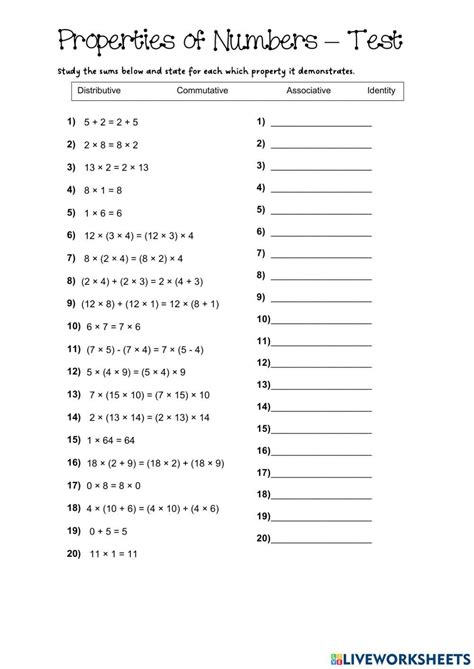 Toradh íomhá ar Operatons with Real Numbers Worksheet