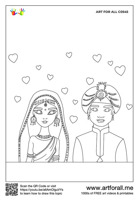 Image result for Draw Indian Bride