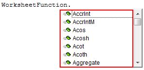 Worksheetfunction に対する画像結果