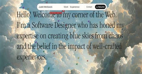 Student Portfolio Website Examples に対する画像結果
