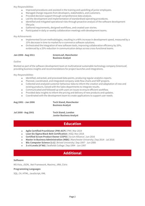 Toradh íomhá ar Pensions Operations Manager CV Examples