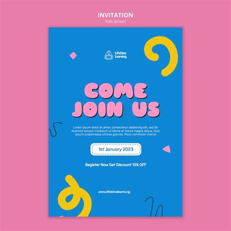 Image result for School Program Invitation without Design