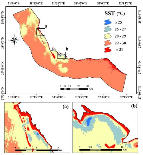 Python Draw SST Map に対する画像結果
