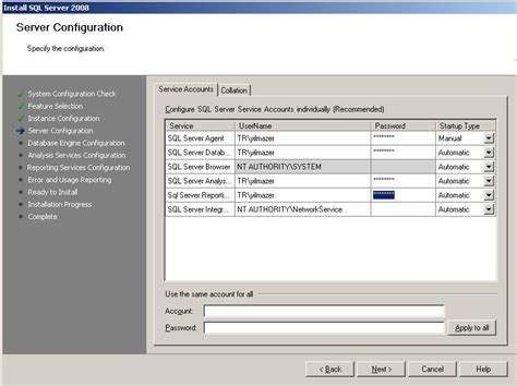 Image result for SQL Server Service Account
