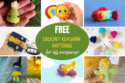 Toradh íomhá ar Free Keychain Crochet Patterns