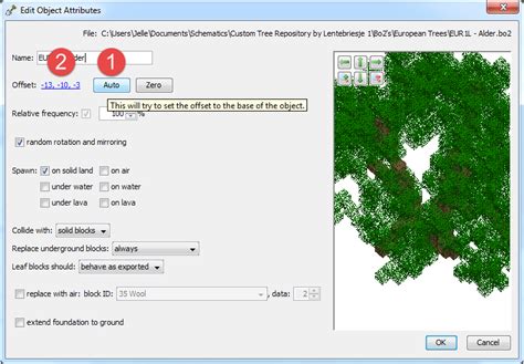 Image result for WorldPainter Custom Trees