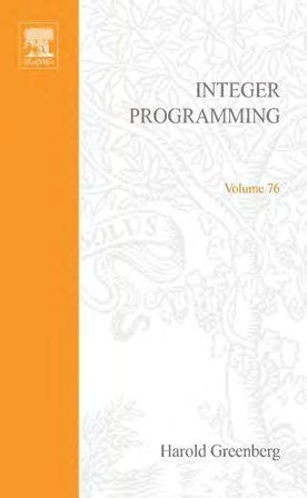 Image result for Integer Programming Book Cover