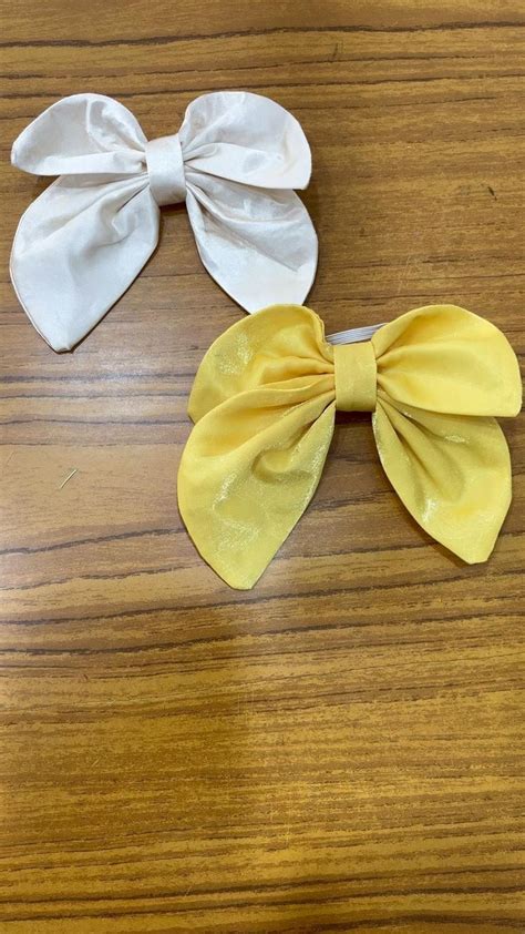 Image result for How to Make Bows From Fabric