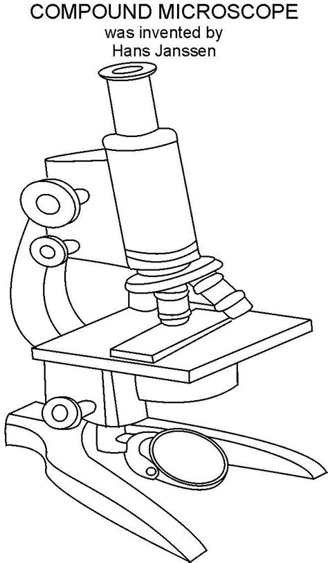 Image result for Compound Light Microscope Sketch Drawing