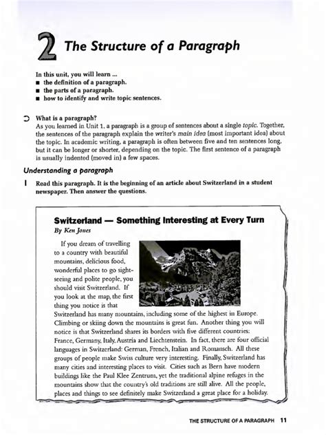 Image result for Paragraph Writing Structure