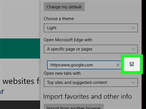 Image result for How to Set Edge Homepage