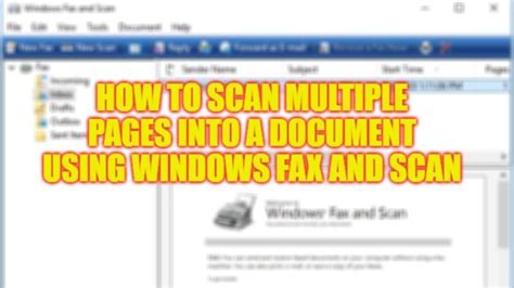 Afbeeldingsresultaten voor Scanning as a PDF Using Windows Fax and Scan