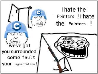 Image result for Segmentation Fault Race vs Python Meme