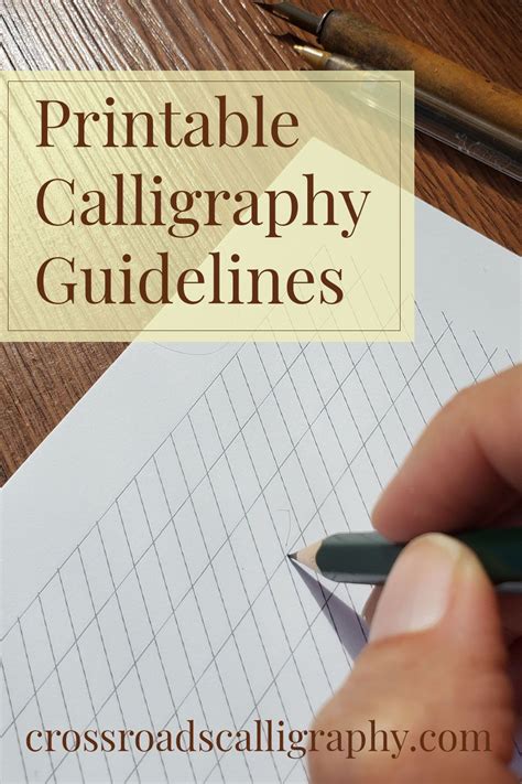 Calligraphy Guidelines Printable に対する画像結果