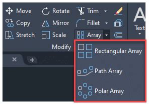 Image result for AutoCAD Edit Array