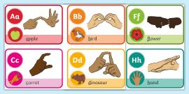 Image result for NZ Sign Language Alphabet