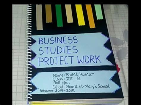 Business Studies Project Class 12 に対する画像結果