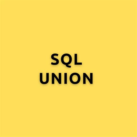 Image result for Self Union SQL
