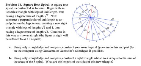 Image result for Square Root Spiral Examples