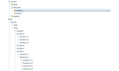 Image result for Treeview Menu