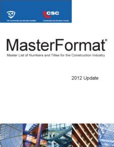 Image result for CSI MasterFormat Latest Edition