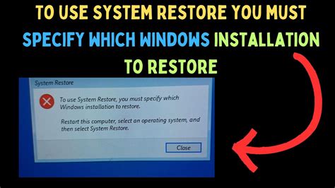 Image result for Install System Restore