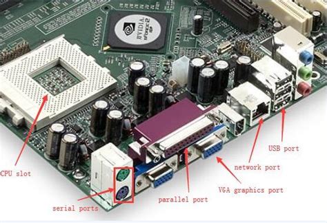 Toradh íomhá ar Computer Components On Motherboard