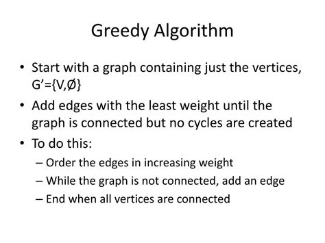 Bildergebnis für Greedy Algorithm Graph Theory
