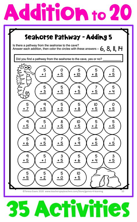 Image result for Addition Fact Fluency Worksheets