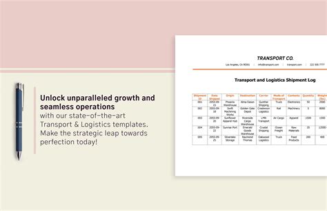 Image result for Transport Log Sheet