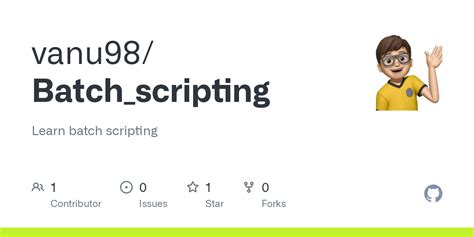 Learn Batch Scripting に対する画像結果