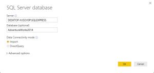 Image result for Power BI SQL Windows Express
