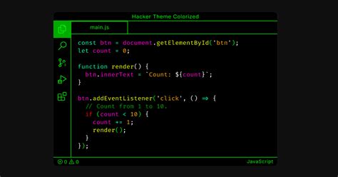 Image result for Hacker Theme in vs Code