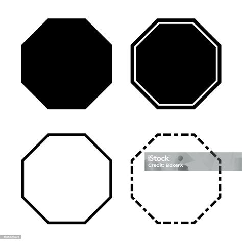 Image result for Octagon Side View Vector