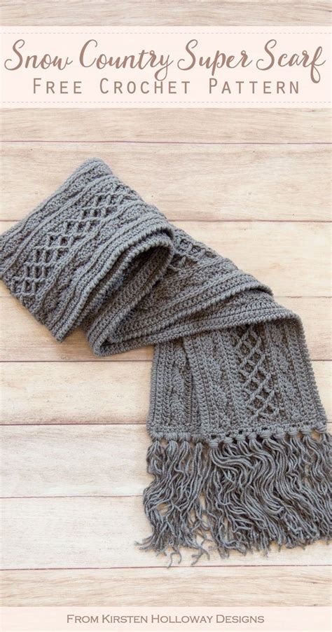 Image result for Crochet Scarf Designs