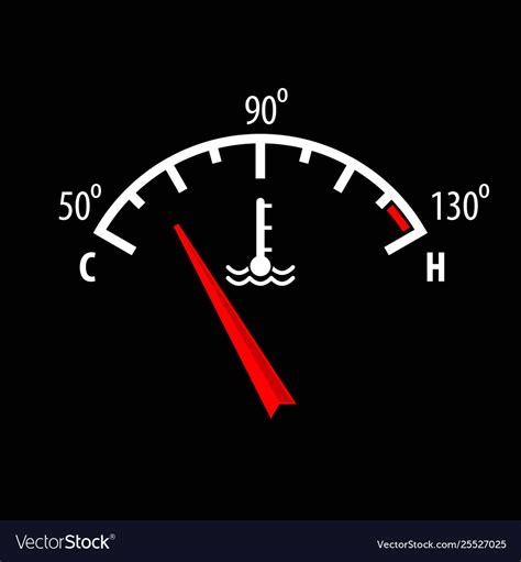 Toradh íomhá ar Temperature Gauge Icon