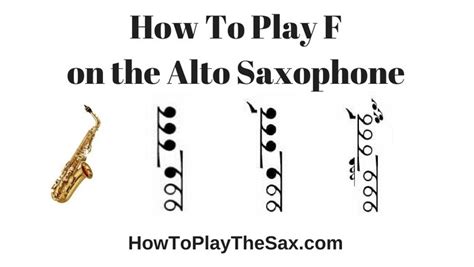 F Note On Sax Alto に対する画像結果