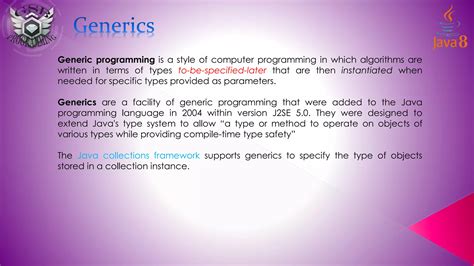 Generics and Collections in Java に対する画像結果