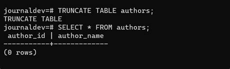 Image result for Truncate Table Example