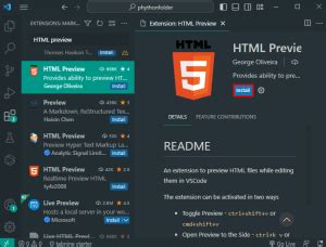 How to Run HTML Program in vs Code に対する画像結果