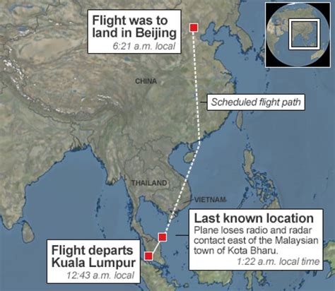 Image result for Flight 370 Path
