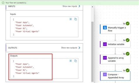 Image result for Power Automate Append to Array Varialbe
