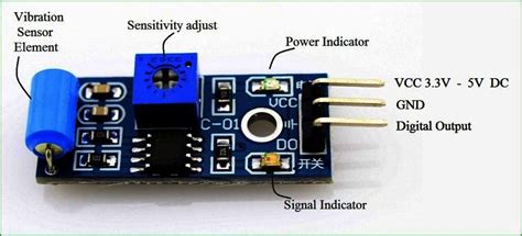 Image result for Arduino Project 8 Vibration Sensor