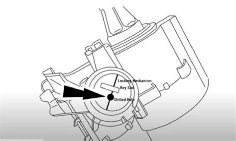 Image result for Remove Ignition Lock Cylinder