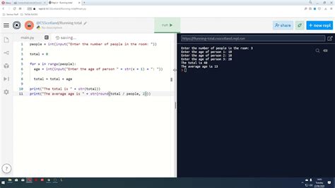 Image result for Running Total Loop Example