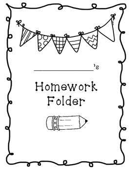 Image result for Printable Homework Cover Sheet