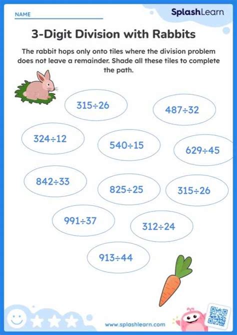 Image result for Math Division 3 Digit